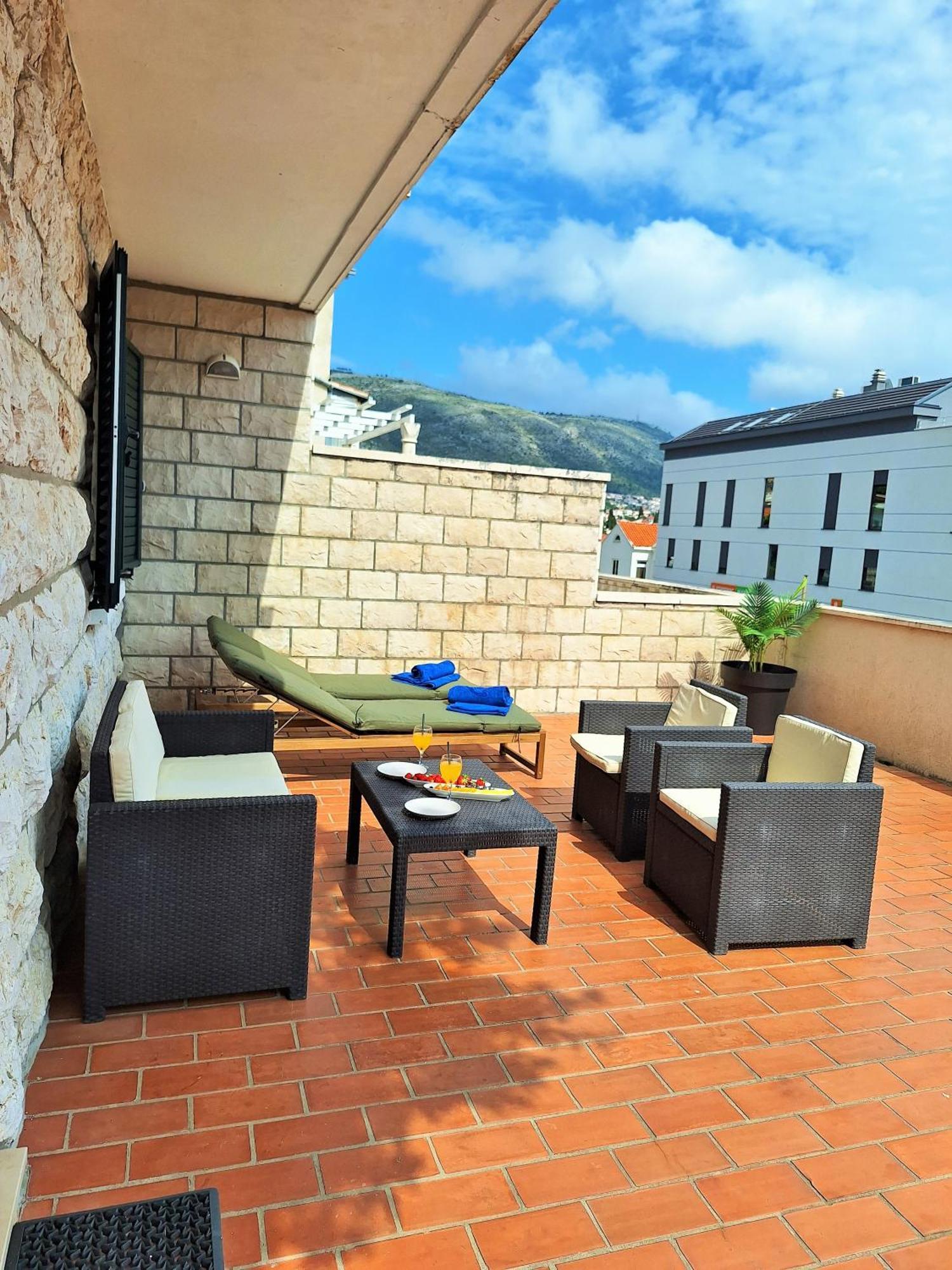 Blue Promenade Apartments دوبروفينك الغرفة الصورة